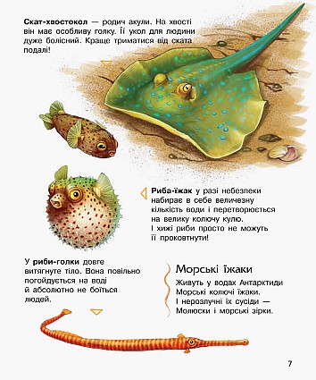 Океани та моря. Енциклопедія дошкільника