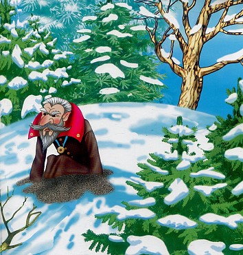 Favorite fairy tales of Santa Claus. Andrew the Magician